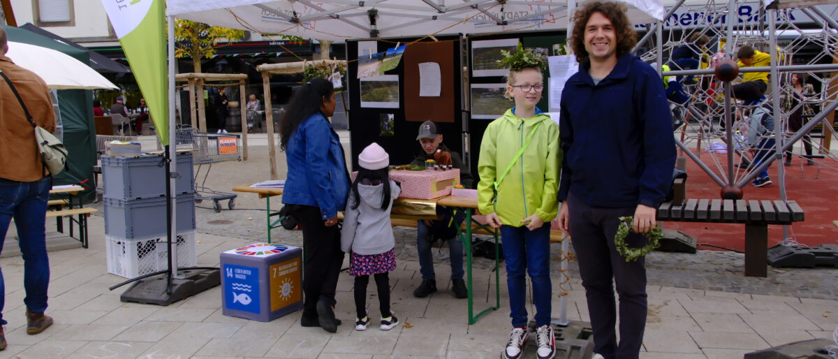 Permalink zu:Stand der Sekundarschule Jülich beim Fest zur Europäischen Mobilitätswoche