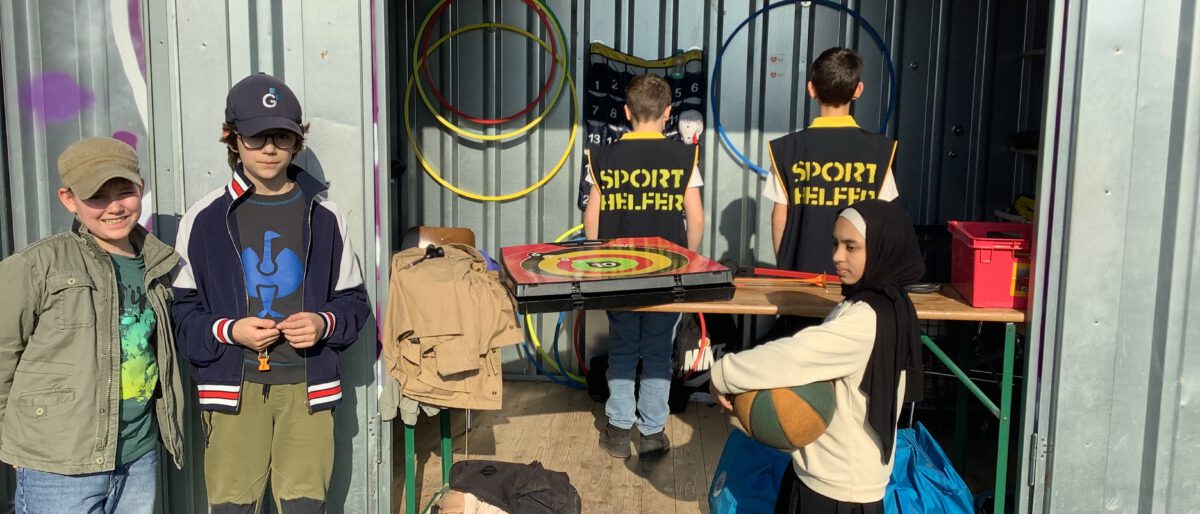 Permalink zu:Öffnung des Sportcontainers